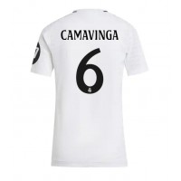 Real Madrid Eduardo Camavinga #6 Fußballbekleidung Heimtrikot Damen 2024-25 Kurzarm